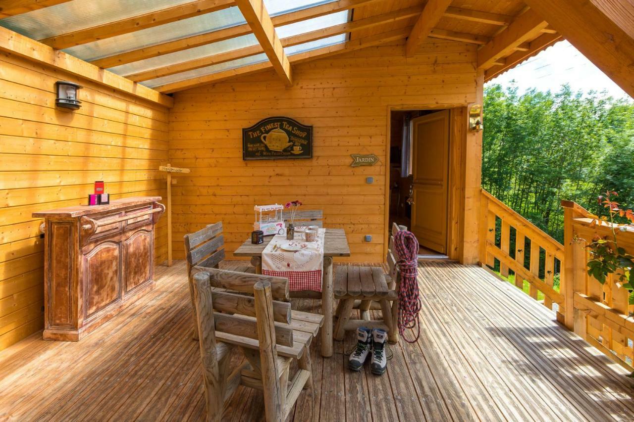 Gite&Spa Le Montagnard Saint-Jean-Saint-Nicolas エクステリア 写真