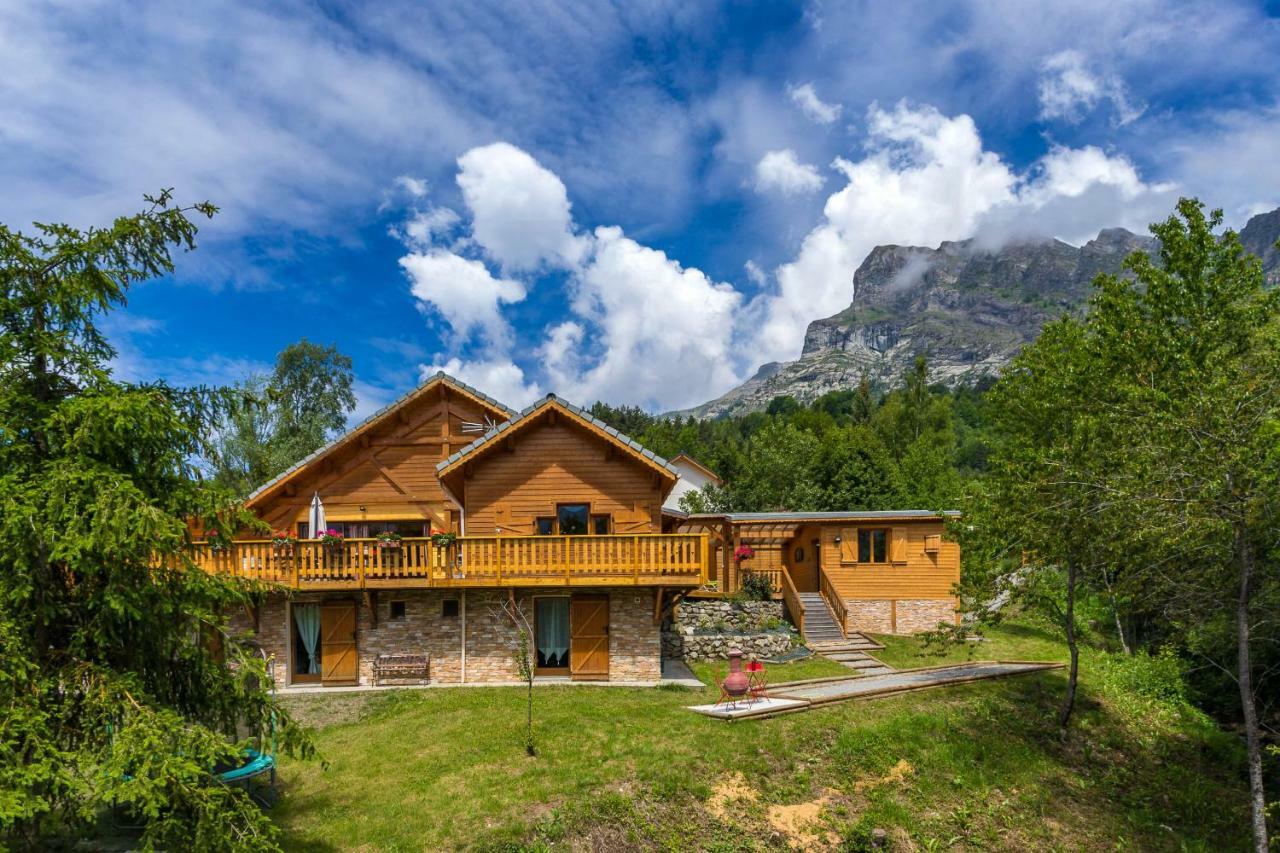 Gite&Spa Le Montagnard Saint-Jean-Saint-Nicolas エクステリア 写真