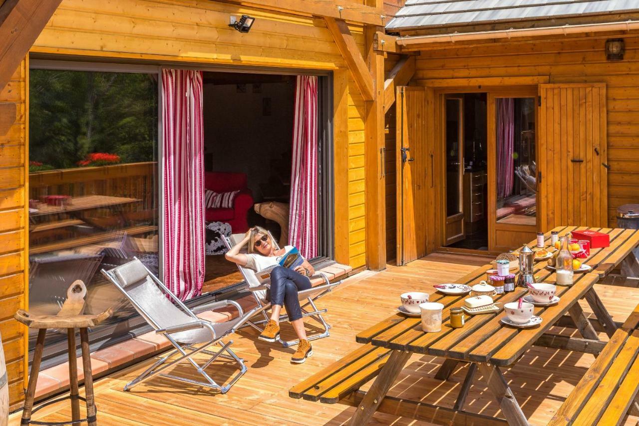 Gite&Spa Le Montagnard Saint-Jean-Saint-Nicolas エクステリア 写真