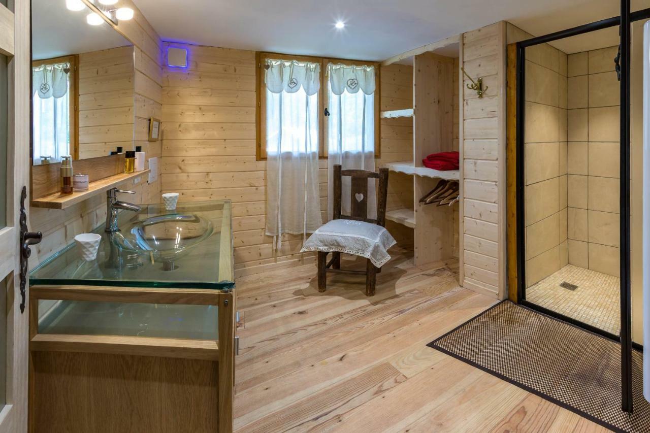 Gite&Spa Le Montagnard Saint-Jean-Saint-Nicolas エクステリア 写真