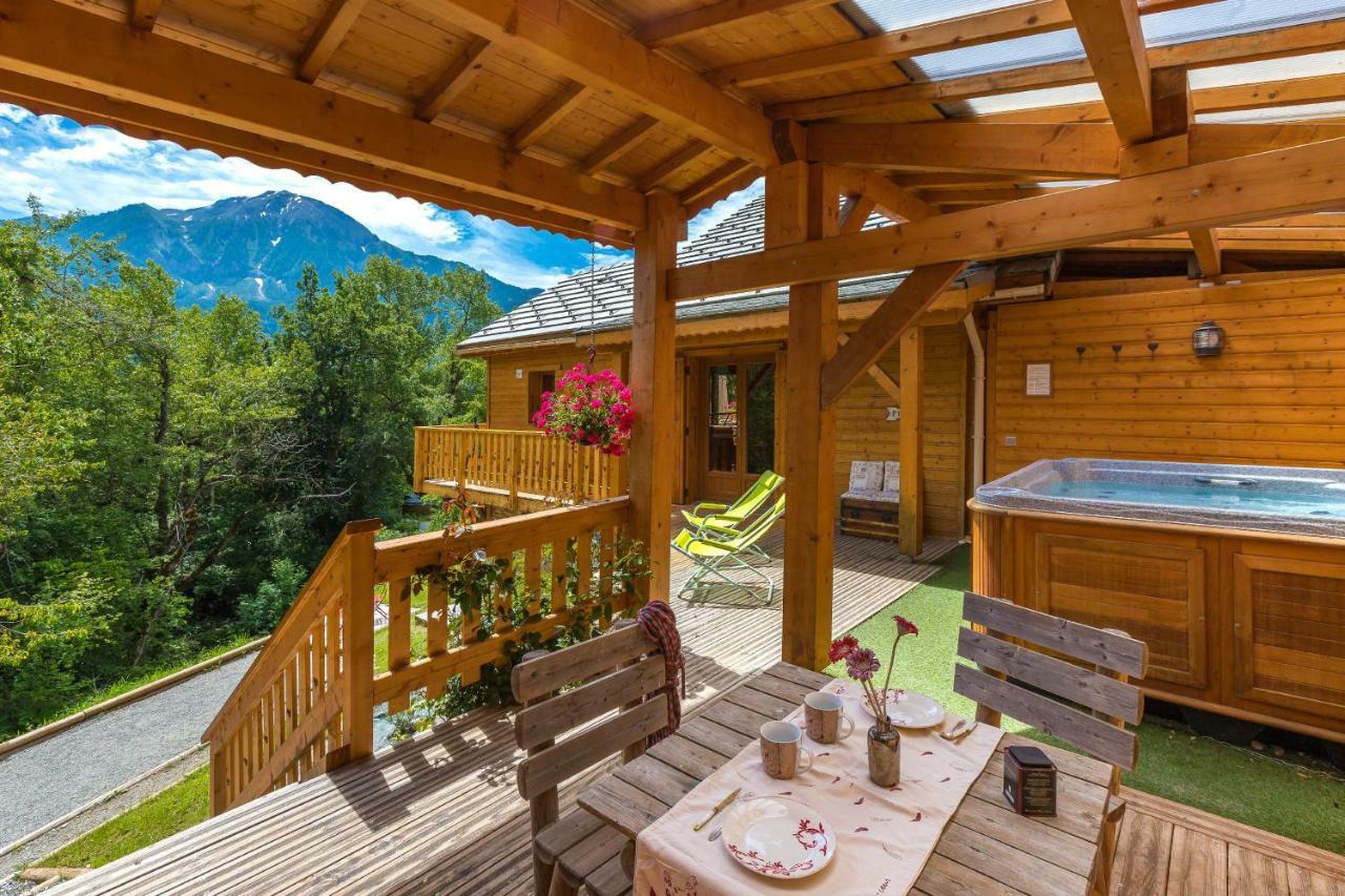Gite&Spa Le Montagnard Saint-Jean-Saint-Nicolas エクステリア 写真